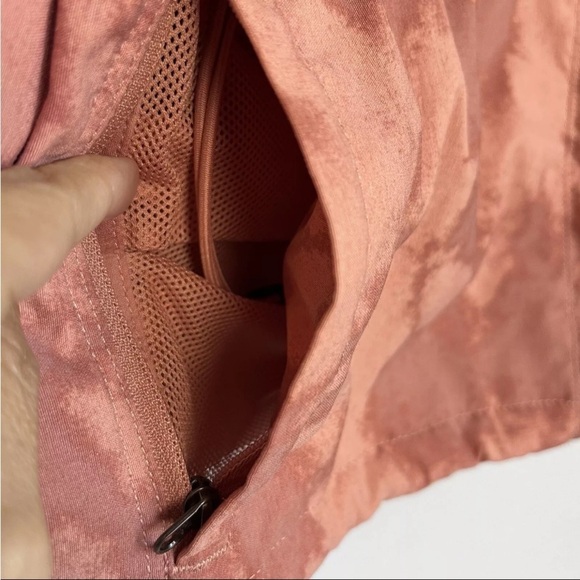 The North Face Women Sz S Printed Class V Pullover Coral Lightweight Jacket EUC - Picture 3 of 14